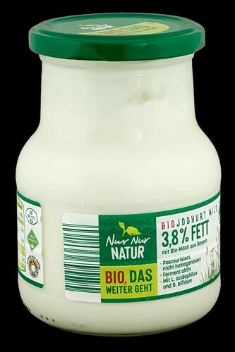 Nur Nur Natur Bio Joghurt Mild, 3,8% Fett, Naturland