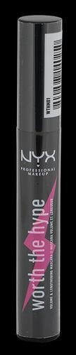 Nyx Worth the Hype, Volume & Lengthening Mascara, 01