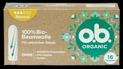 o.b. Organic Tampons, normal