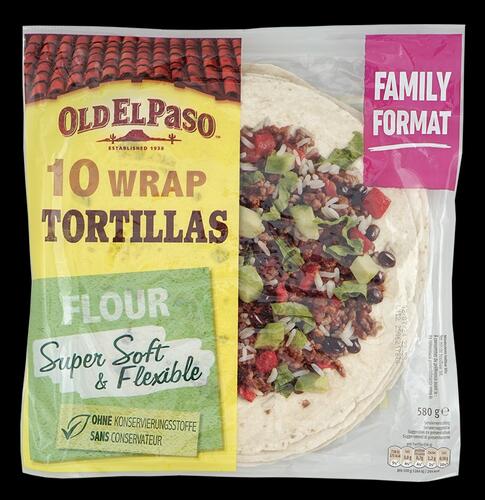Old El Paso 10 Wrap Tortillas