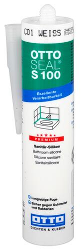 Otto Seal S 100 Premium Sanitär-Silikon, weiß