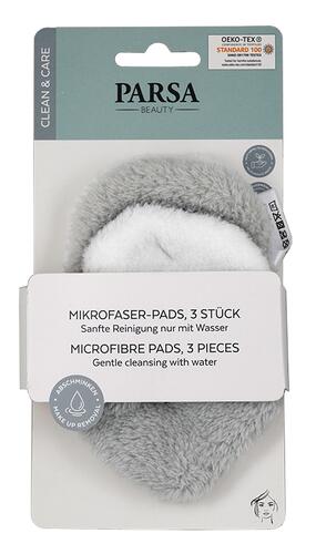 Parsa Beauty Mikrofaser-Pads, 3 Stück