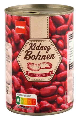 Penny Kidney Bohnen dunkelrot