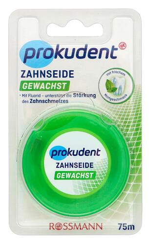 Prokudent Zahnseide gewachst, mit Mintgeschmack