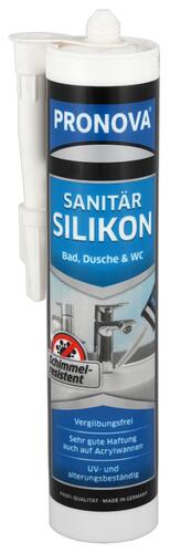 Pronova Sanitär Silikon, weiß