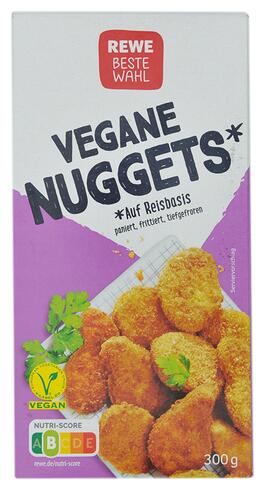 Rewe Beste Wahl Vegane Nuggets auf Reisbasis