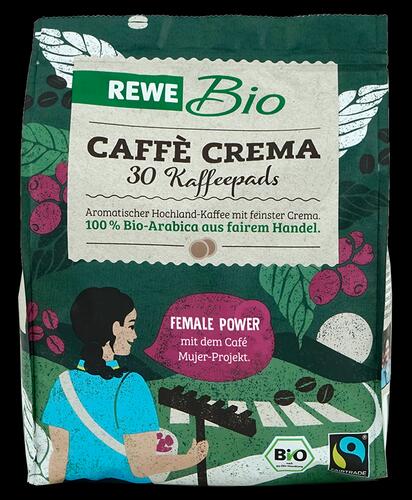 Rewe Bio Caffè Crema, 30 Pads