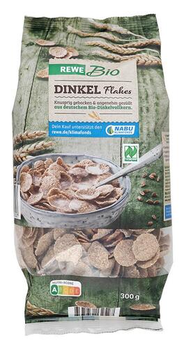 Rewe Bio Dinkel Flakes, Naturland