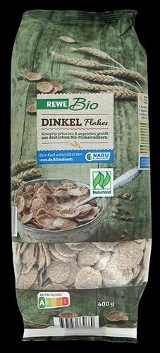 Rewe Bio Dinkel Flakes, Naturland