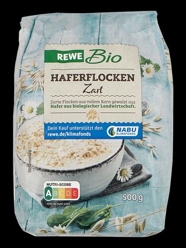 Rewe Bio Haferflocken Zart