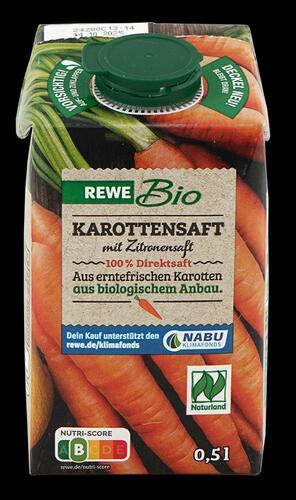 Rewe Bio Karottensaft, Naturland