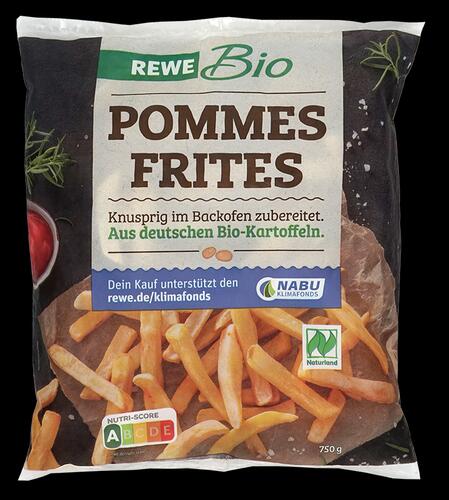 Rewe Bio Pommes Frites, Naturland