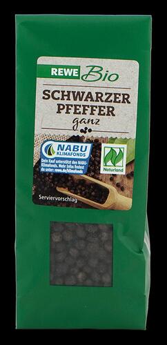 Rewe Bio Schwarzer Pfeffer, Naturland