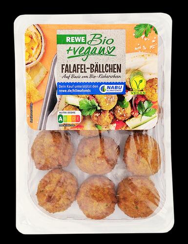 Rewe Bio + vegan Falafel-Bällchen