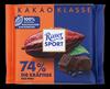 Ritter Sport Kakao Klasse 74% Die Kräftige aus Peru Ritter Sport Kakao Klasse 74% Die Kräftige aus Peru