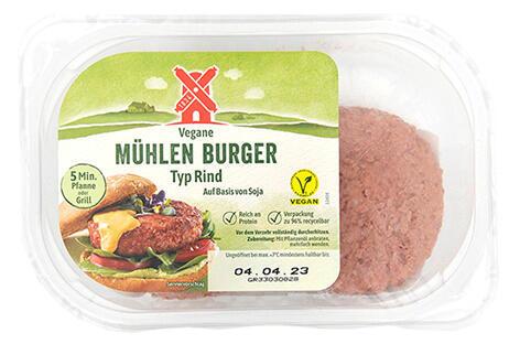 Rügenwalder Mühle Vegane Mühlen Burger Typ Rind