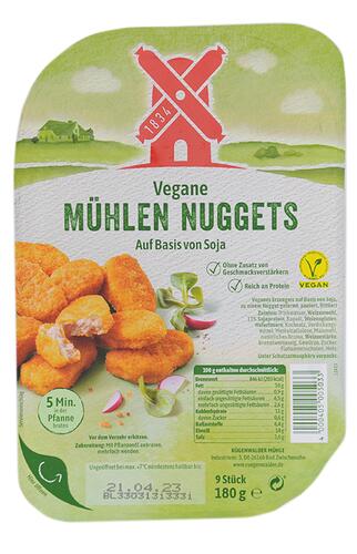 Rügenwalder Mühle Vegane Mühlen Nuggets