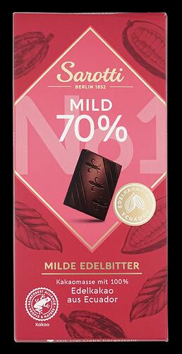 Sarotti Mild 70% Milde Edelbitter