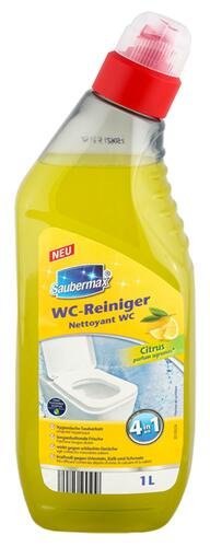 Saubermax WC-Reiniger Citrus 4 in 1