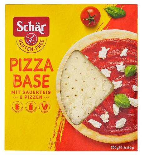 Schär Gluten-Free Pizza Base, 2 Stück