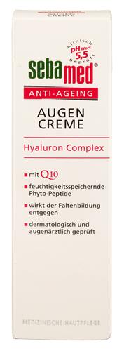 Sebamed Anti-Ageing Augencreme Hyaluron Complex mit Q10