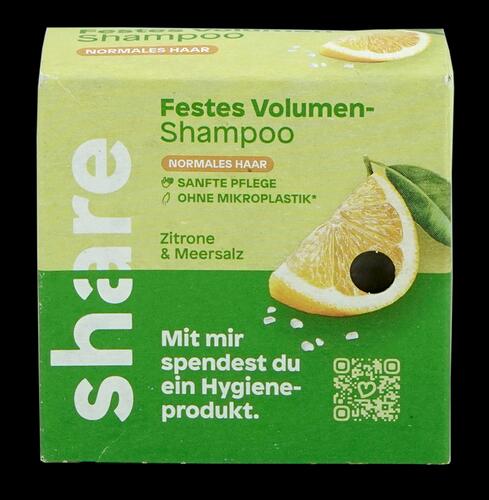 Share Festes Volumen-Shampoo Zitrone & Meersalz