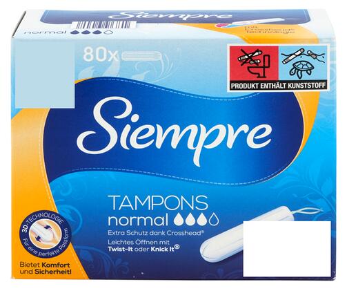 Siempre Tampons, normal