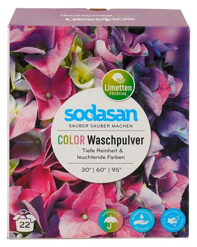 Sodasan Color Waschpulver Limettenfrische