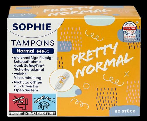 Sophie Tampons 80 Stück, normal