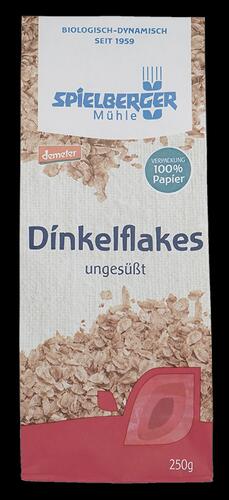 Spielberger Mühle Dinkelflakes, ungesüßt, Demeter