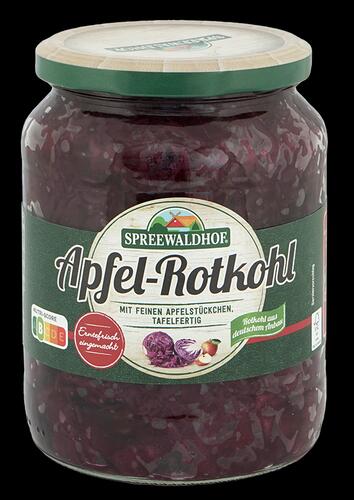 Spreewaldhof Apfel-Rotkohl mit feinen Apfelstückchen