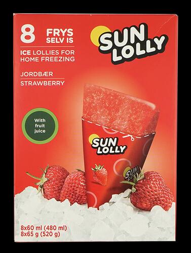 Sun Lolly Erdbeere 