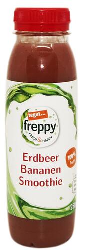 Tegut Freppy Erdbeer Banane Smoothie