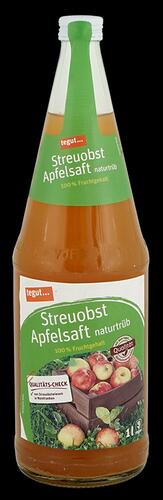 Tegut Streuobst Apfelsaft naturtrüb