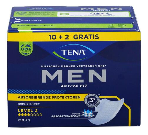 Tena Men Active Fit Absorbierende Protektoren, Level 2