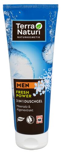 Terra Naturi Men Fresh Power 3 in 1 Duschgel