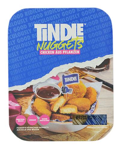 Tindle Nuggets aus Pflanzen