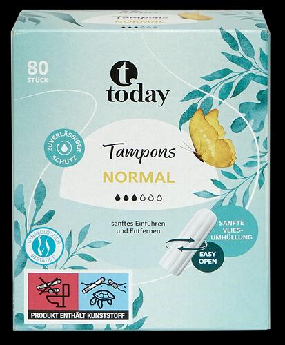 Today Tampons 80 Stück, normal