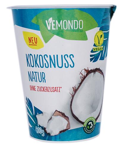 Vemondo Kokosnuss Natur, Zubereitung aus ferment. Kokosmilch