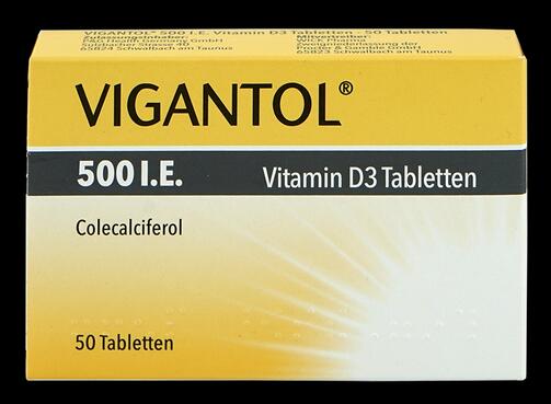 Vigantol Vitamin D3 Tabletten 500 I.E.