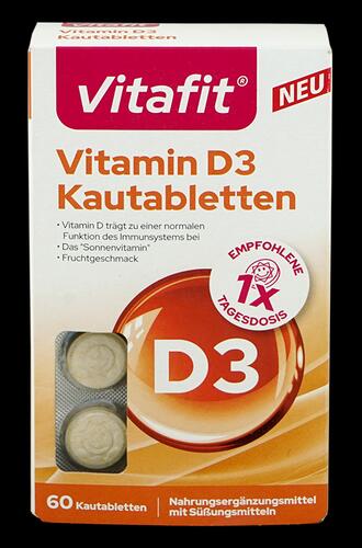 Vitafit Vitamin D3, Kautabletten