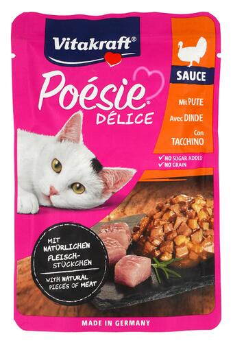 Vitakraft Poésie Délice Sauce mit Pute