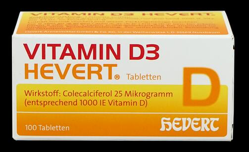 Vitamin D3 Hevert Tabletten 1000 I.E.