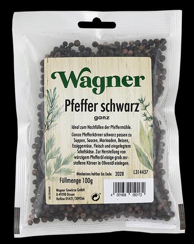 Wagner Pfeffer, schwarz