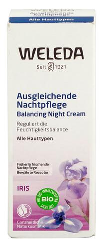 Weleda Ausgleichende Nachtpflege Iris