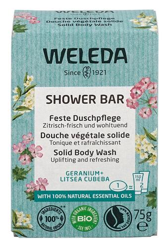 Weleda Feste Duschpflege Geranium + Litsea Cubeba