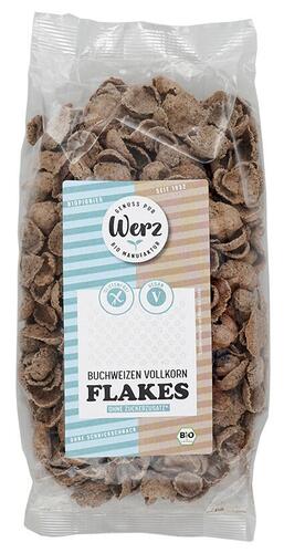 Werz Buchweizen Flakes Vollkorn, ungesüßt, glutenfrei