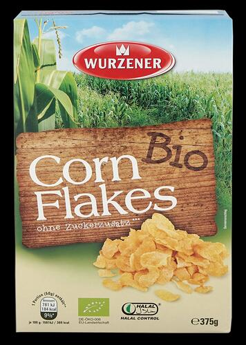 Wurzener Bio Corn Flakes, ohne Zuckerzusatz