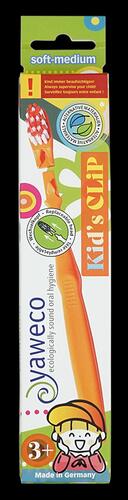 Yaweco Kid's Clip Wechselkopf Zahnbürste, soft-medium, orange