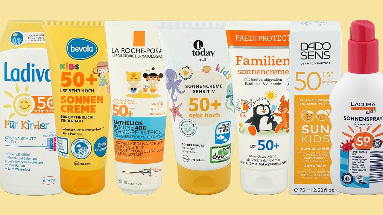 Sonnencreme für Babys und Kinder im Test: Labor stößt auf Weichmacher DnHexP